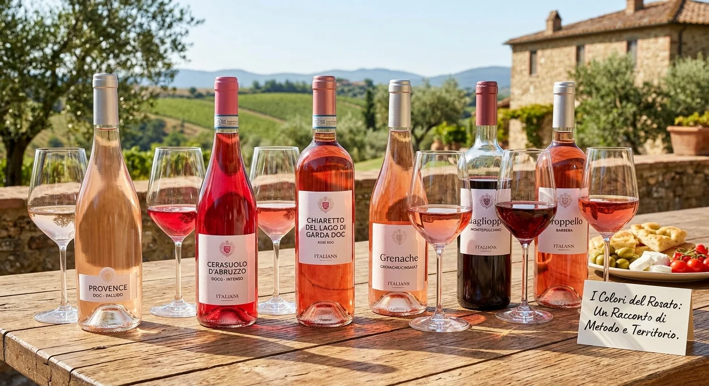 Rosato — produzione e territorio — Radici e Bicchiere